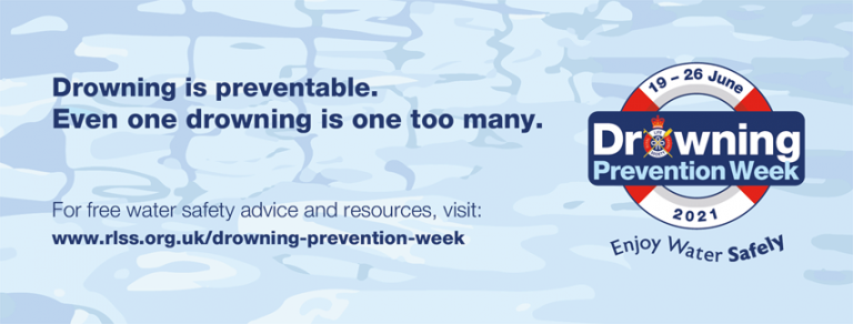 Swimming Nature Supports Drowning Prevention Week