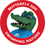 Swimming badge featuring a crocodile